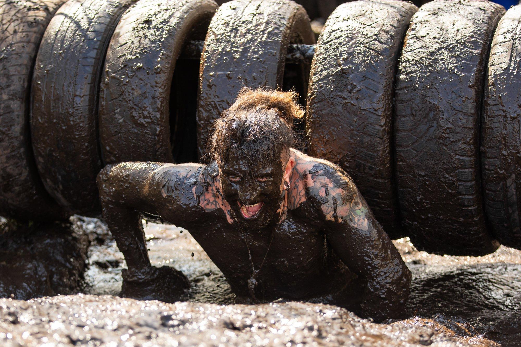 Battle with the mud. by Reigo Teervalt